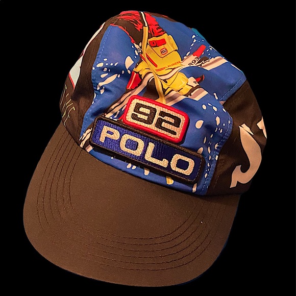 POLO ACTIVE HI TECH SKI LONG BILL CUSTOM HAT - Picture 2 of 2